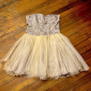 Taupe Ballerina Dress